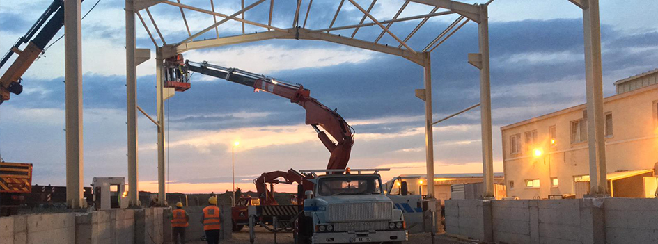 Concrete, Iron, Stell and Construction Works